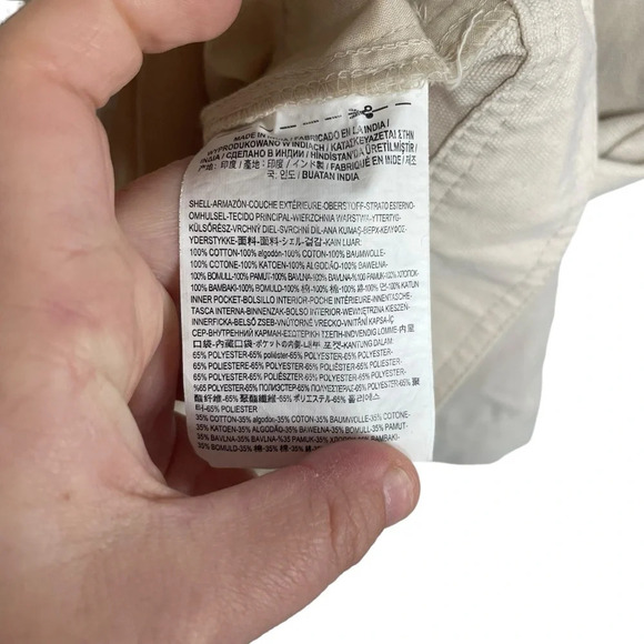 Vans Women’s Clark Chore Jacket in Sandshell Size XS - Picture 11 of 15